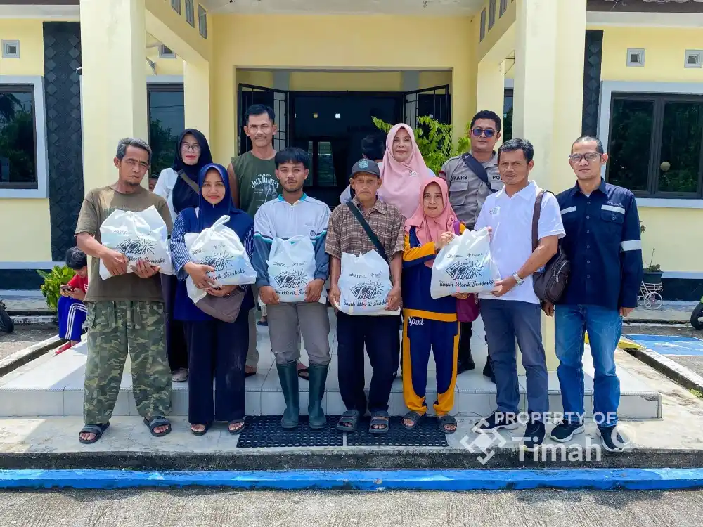 PT Timah Salurkan Ribuan Paket Sembako untuk Masyarakat Kabupaten Bangka [Foto: Doc. PT Timah]