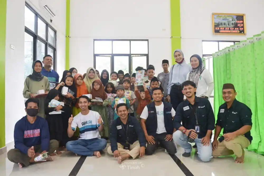 PT Timah Bersama Kementerian BUMN Gelar Program Sobat Aksi Ramadan 2025 [Foto: Doc. PT Timah]