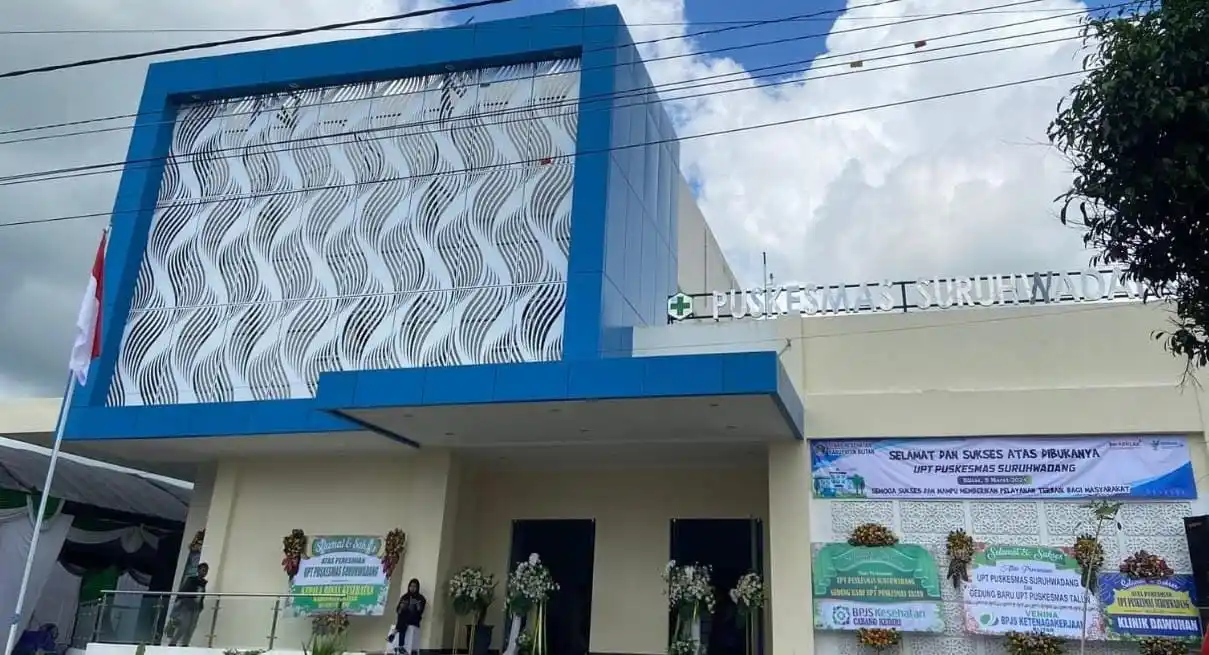 Puskesmas Suruhwadang menjadi salah satu faskes yang dibangun dari DBHCHT, (Foto: Dok/Istimewa)