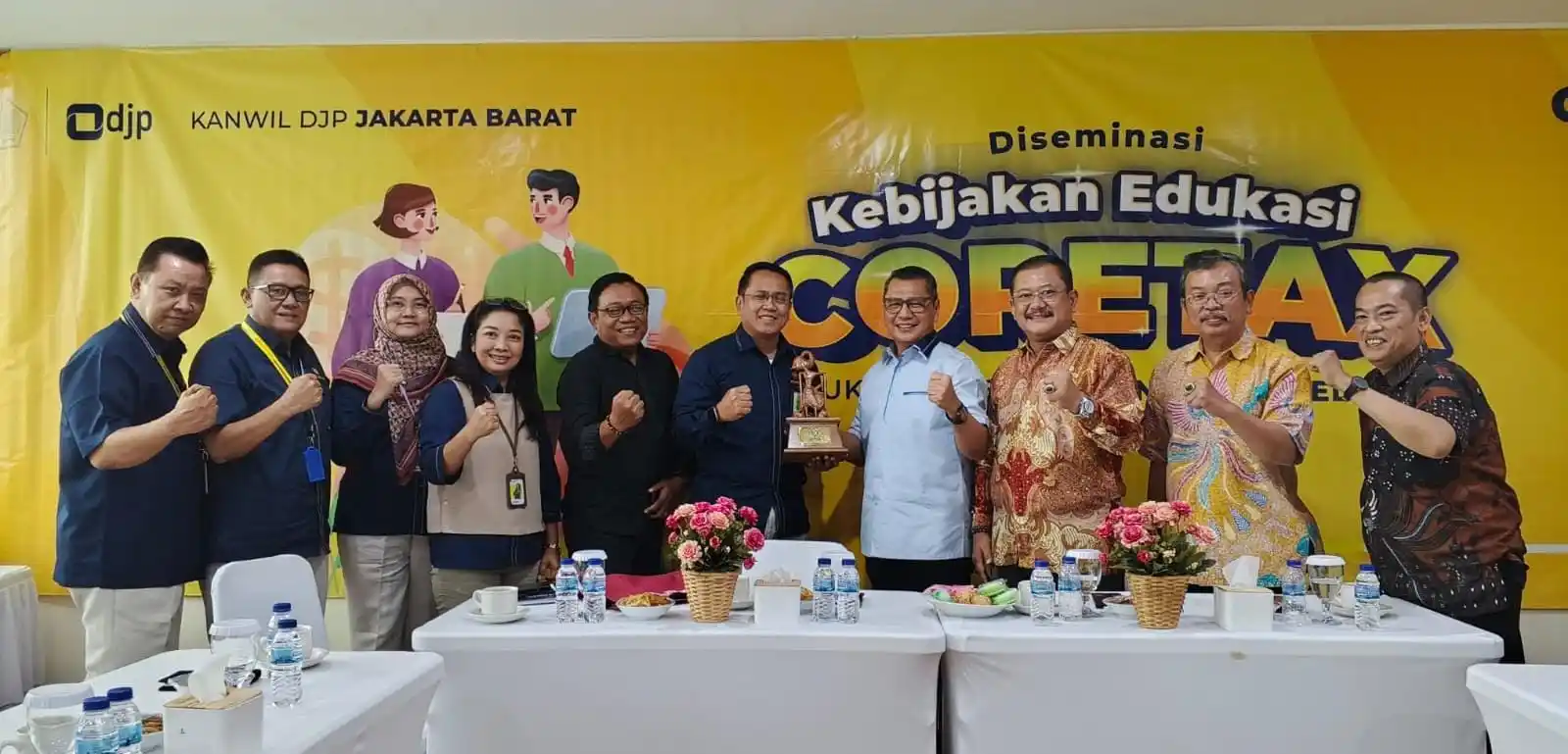 Pertemuan PWI Jaya dengan Kanwil DJP Jakarta Barat, Bahas Publikasi dan Sosialisasi Kebijakan Perpajakan (Foto: Repro)