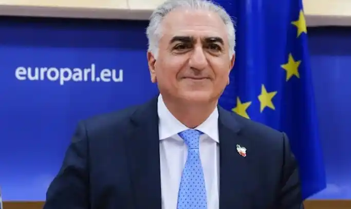 Putra Mahkota Reza Pahlavi. [Foto: AFP]