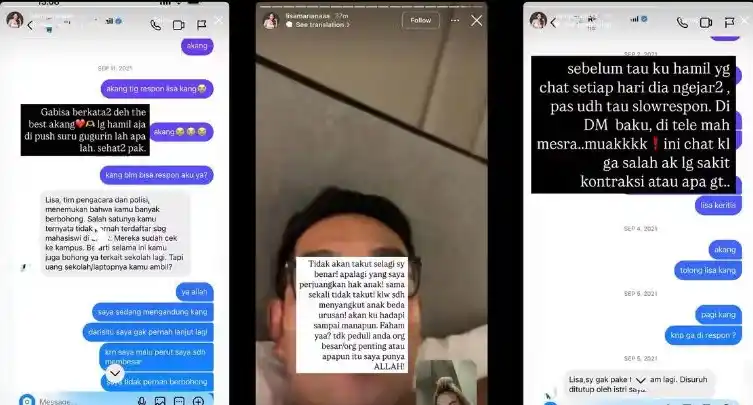 Kuasa hukum Ridwan Kamil meminta Lisa Mariana membuktikan tudingan terhadap kliennya secara hukum. Melalui media sosial Instagram @lisamarianaaa Lisa mengaku memiliki anak dari Ridwan Kamil. (Foto: Dok MI)