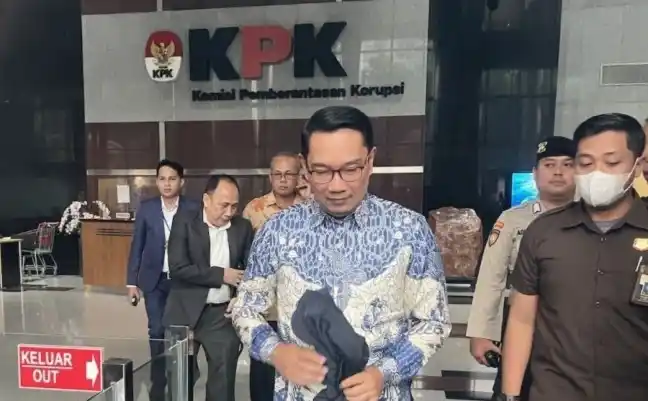 Ridwan Kamil di KPK (Foto: Dok MI)