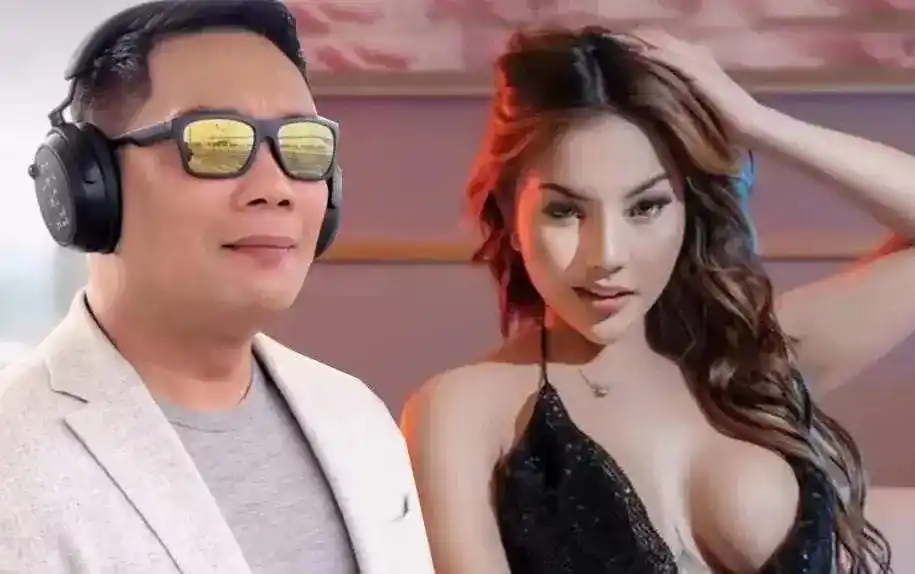 Ridwan Kamil (kiri) dan Lisa Mariana (kanan). Foto: Kolase MI/Istimewa