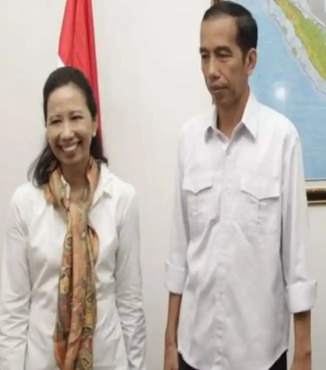 Mantan Menteri BUMN Rini Soemarno (Kiri) dan Jokowi Dodo (Kanan).(Foto Istimewa)