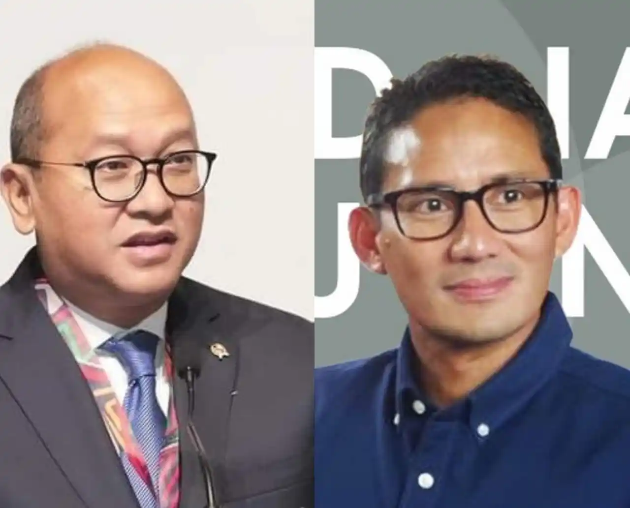 Rosan Roeslan (kiri) dan Sandiaga Uno (kanan) (Foto: Kolase MI)