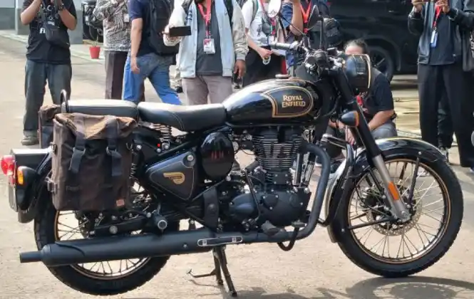 Motor Royal Enfield milik Ridwan Kamil yang Disita KPK [Foto: Ant]
