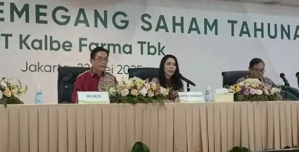 RUPST Kalbe Farma memutuskan pembagian dividen tunai sebesar Rp1,7 triliun (Foto: Repro)