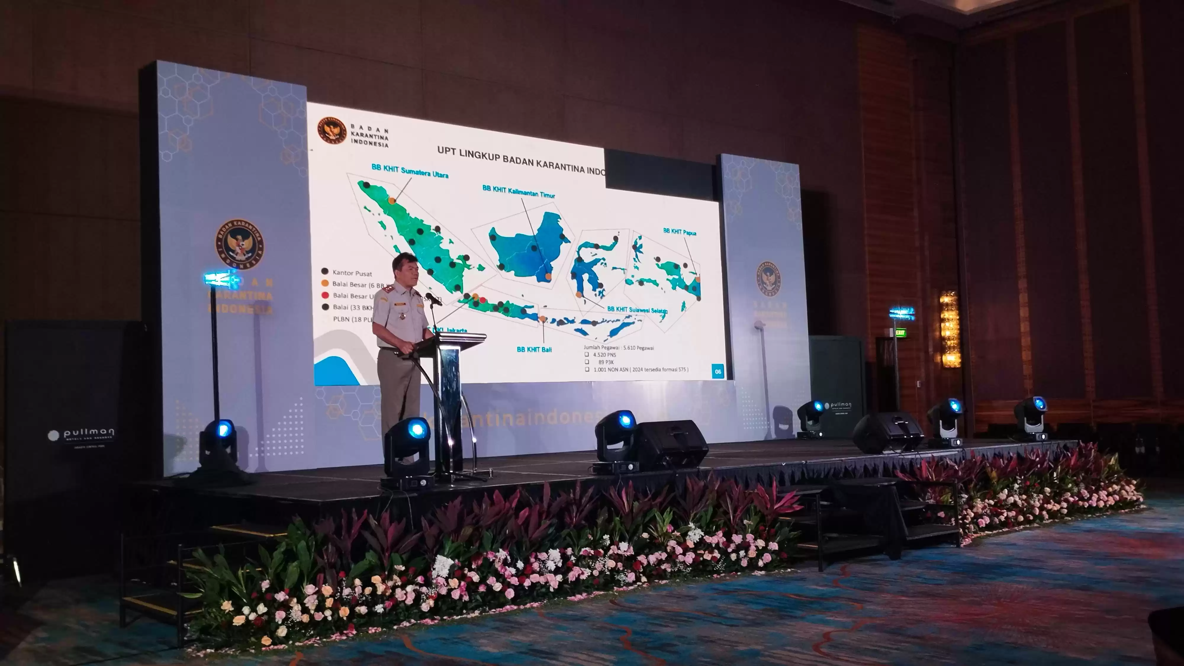 Kepala Barantin, Sahat M Pangabean saat memberikan sambutan pada peluncuran layanan digital Best Trust (Foto: MI/Dhanis)