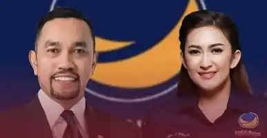 Ahmad Sahroni dan Nafa Urbach (Foto: Istimewa)