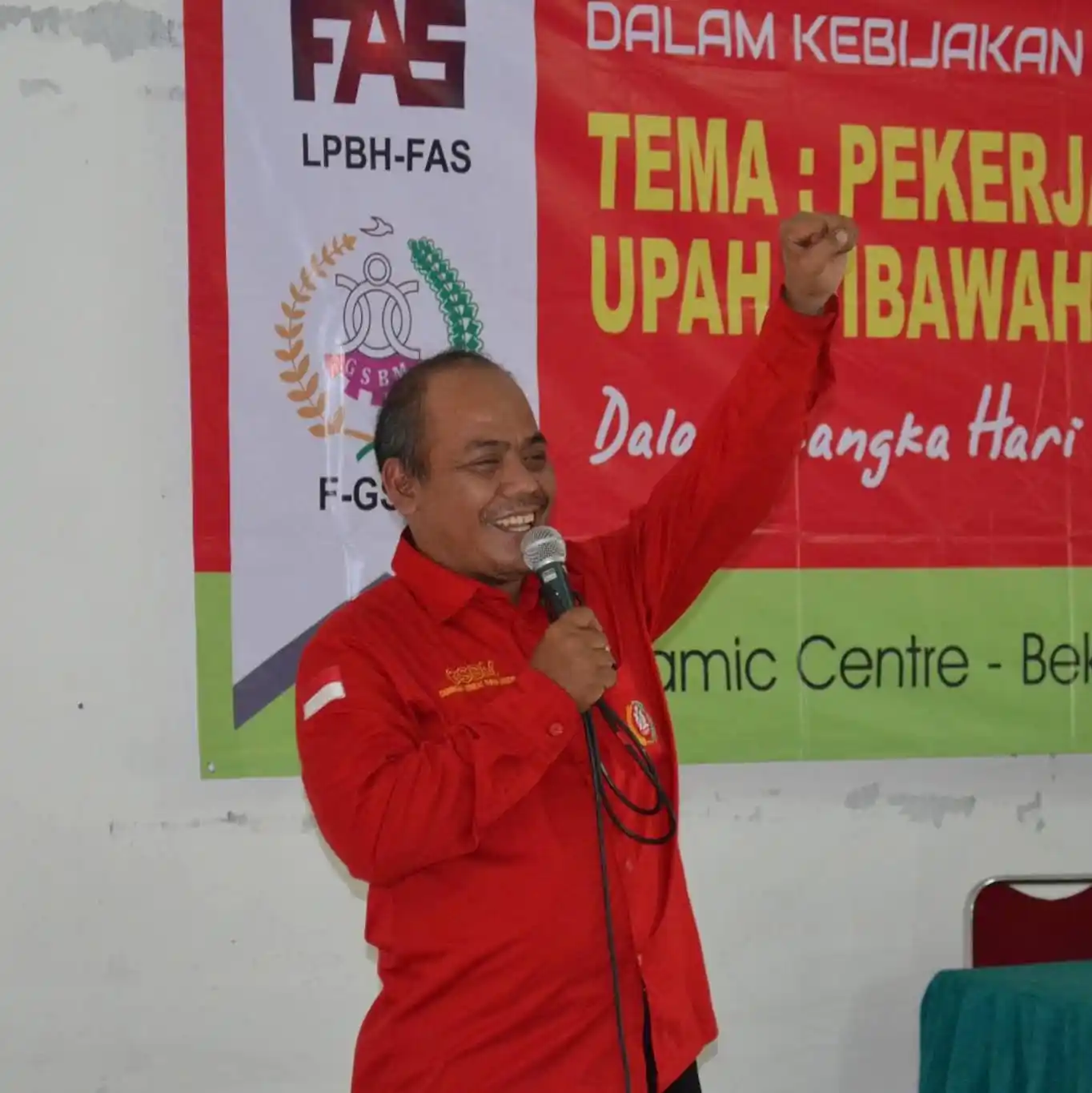 Kuasa hukum Sahroni, Sukaria. Foto: Dok MI