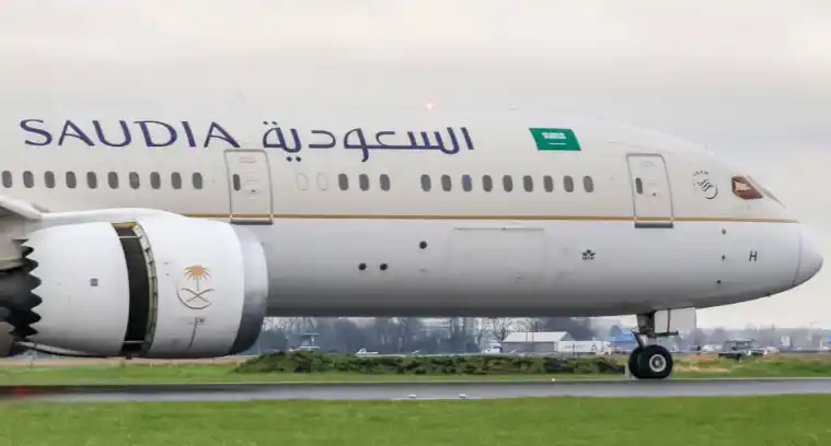 Ilustrasi-Pesawat Saudi Airlines [Foto: Ist]