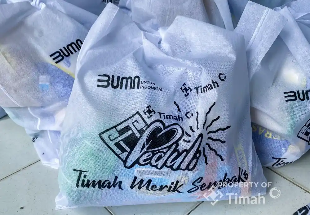 PT Timah Bagikan Ribuan Paket Sembako di Wilayah Operasional Perusahaan [Foto: Doc. PT Timah]