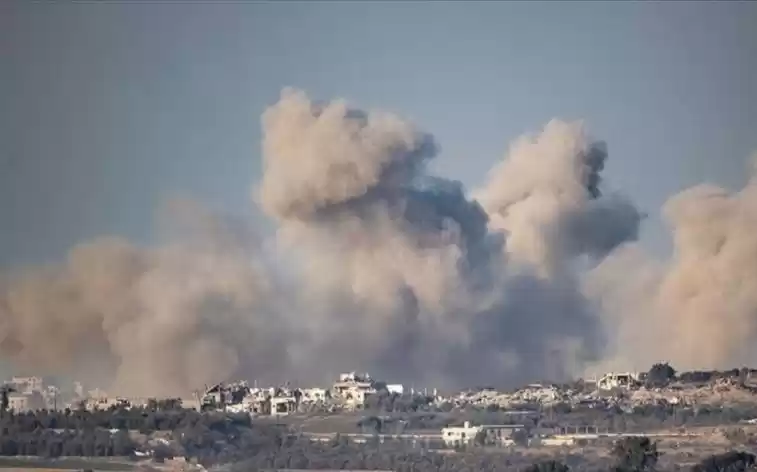 Serbuan Israel di zona aman untuk warga sipil Palestina. (Foto: Antara)