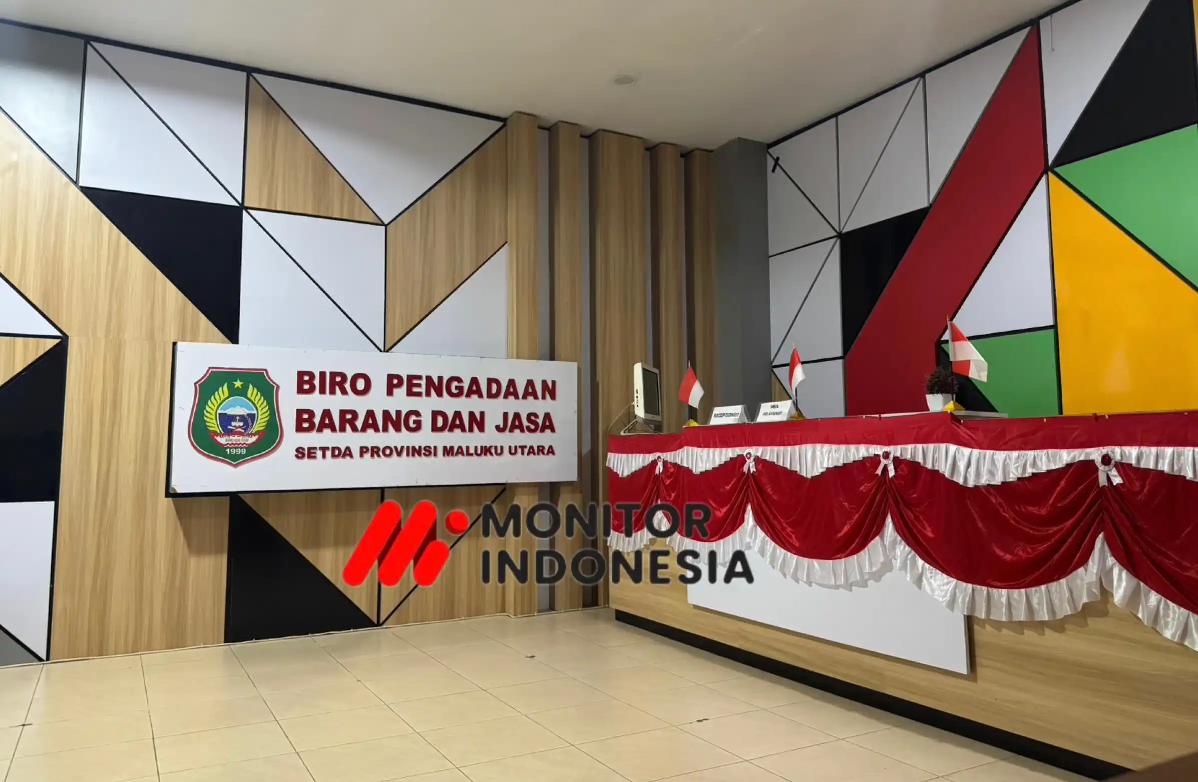 Kantor Biro PBJ Malut (Foto: MI/Rais Dero)