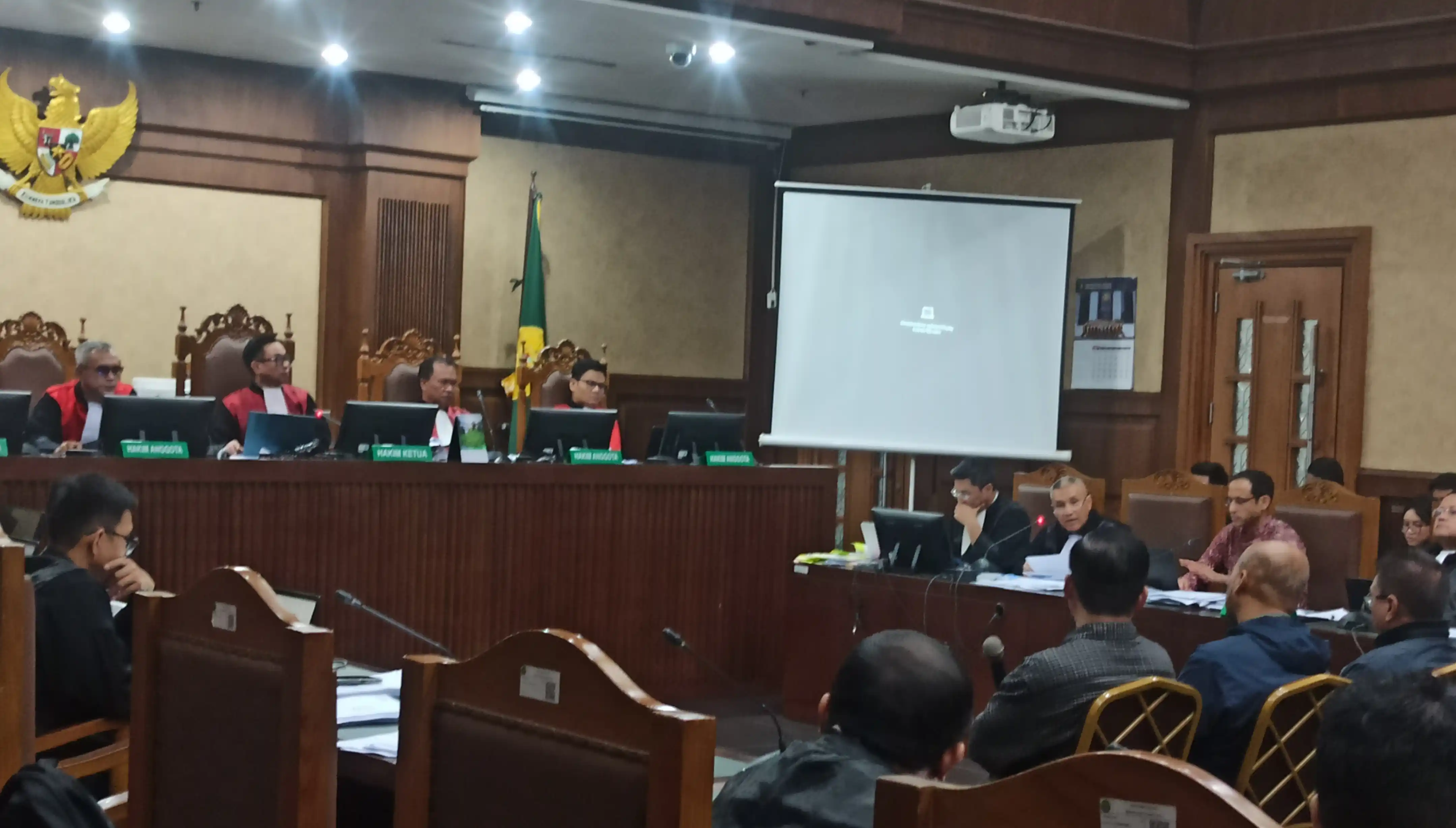 Sidang lanjutan perkara dugaan korupsi pengadaan laptop berbasis Chromebook dan Chrome Device Management (CDM) di Kemendikbudristek (Foto: Dok.MI/Alb))