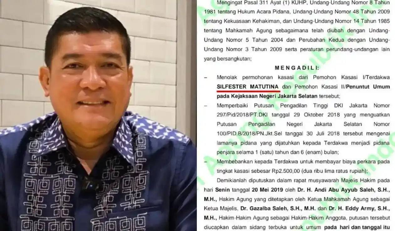 Silfester Matutina. Foto: Kolase MI