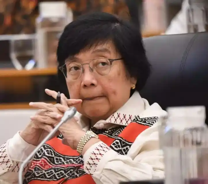 Mantan Menteri LHK Siti Nurbaya Bakar (Foto: Istimewa)