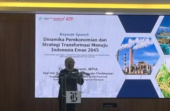 Staf Ahli Kementerian Perencanaan Pembangunan Nasional/Badan Perencanaan Pembangunan Nasional (PPN/Bappenas) Bidang Sinergi Ekonomi dan Pembiayaan, Siliwanti (Foto: Antara)