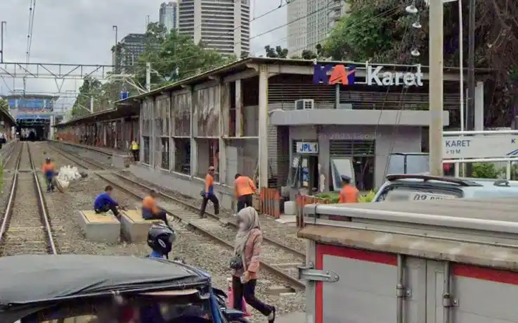 Stasiun Karet (Foto: Ist)