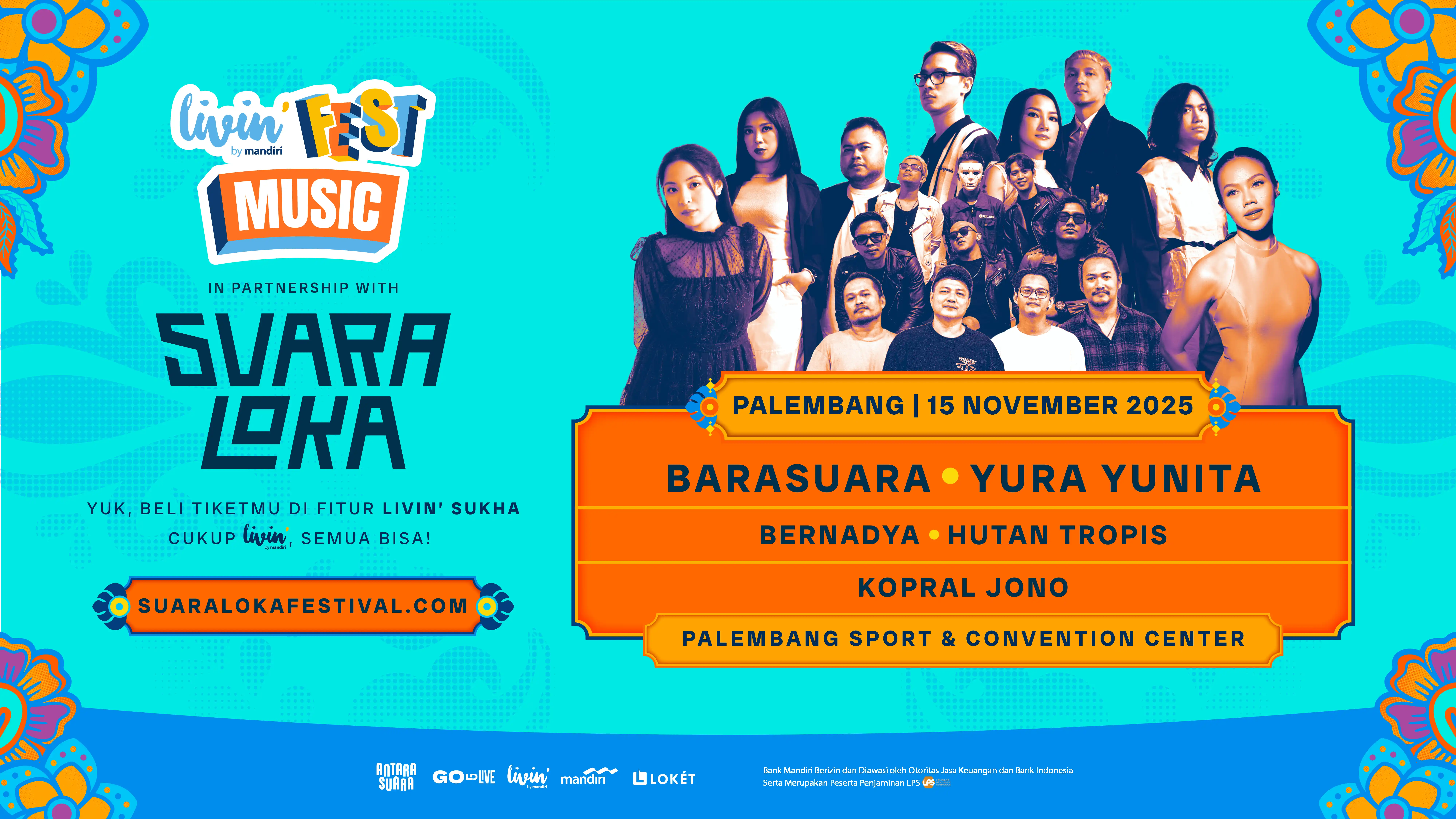 LIVIN’ MUSIC FEST [Foto: Doc. Mandiri]