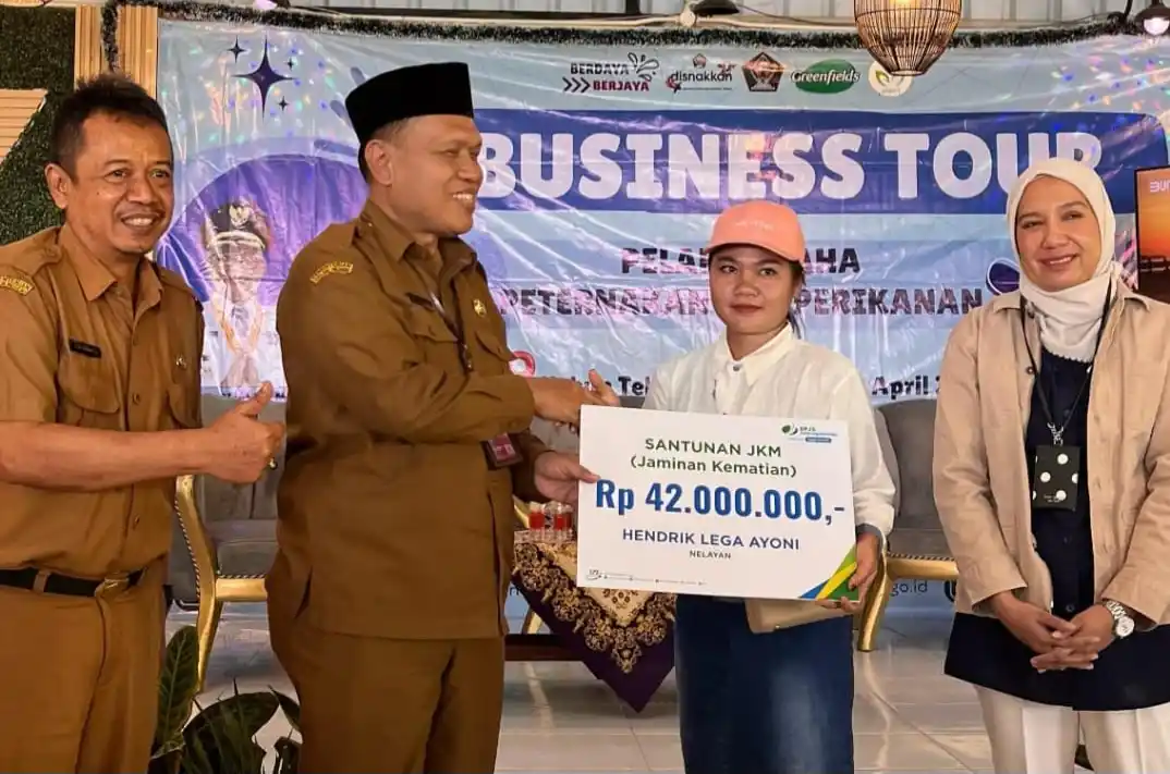 Suasana saat Business Tour Pelaku Usaha Peternakan dan Perikanan . (Foto: Dinas Perikanan dan Peternakan/MI)