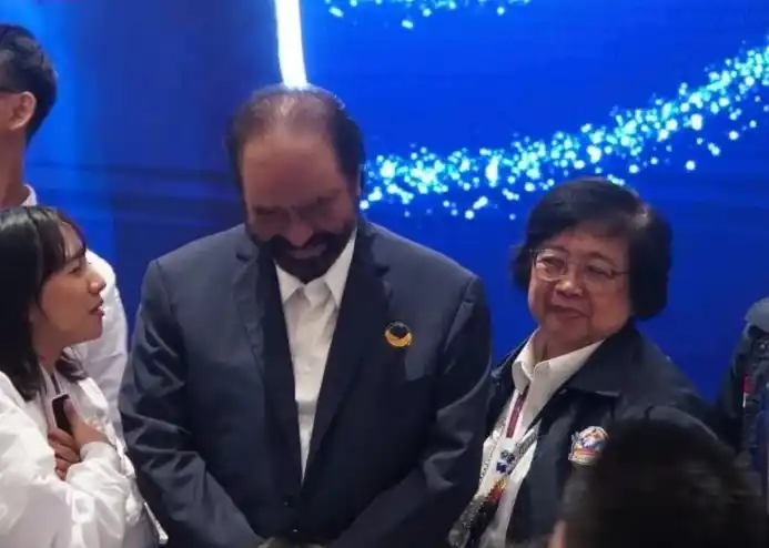 Surya Paloh dan Siti Nurbaya Bakar (Foto: Dok MI/Istimewa)