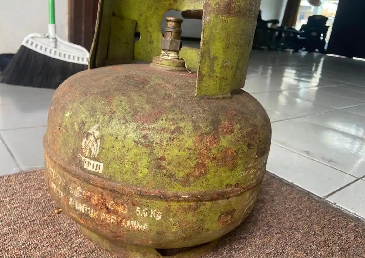 Tabung Gasl LPG 3 Kg (Foto: Dok MI/Aswan)