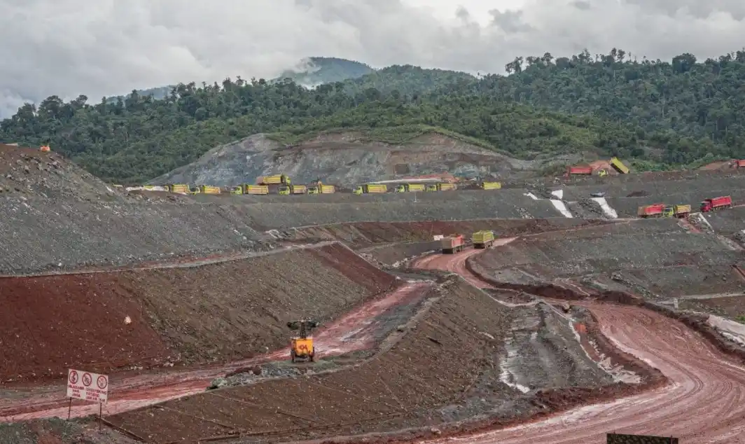 Tambang PT Weda Bay Nickel (WBN). (Foto: Dok MI/Humas KLH)