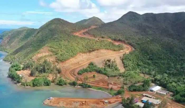 Salah Satu Tambang di Raja Ampat (Foto: Ist)