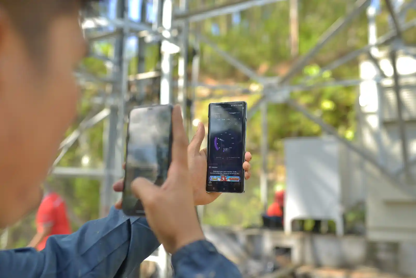 Telkomsel Perkuat Akses Internet di Huntara Wilayah Aceh  dan Sumatera Utara (Foto: Dok Telkomsel)