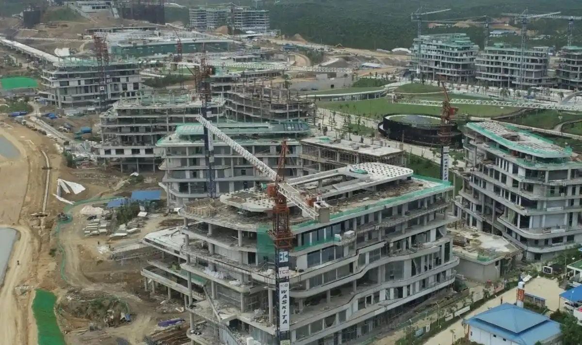 PT Waskita Karya (Persero) Tbk. tengah melakukan percepatan pembangunan mega proyek Ibu Kota Nusantara (IKN)