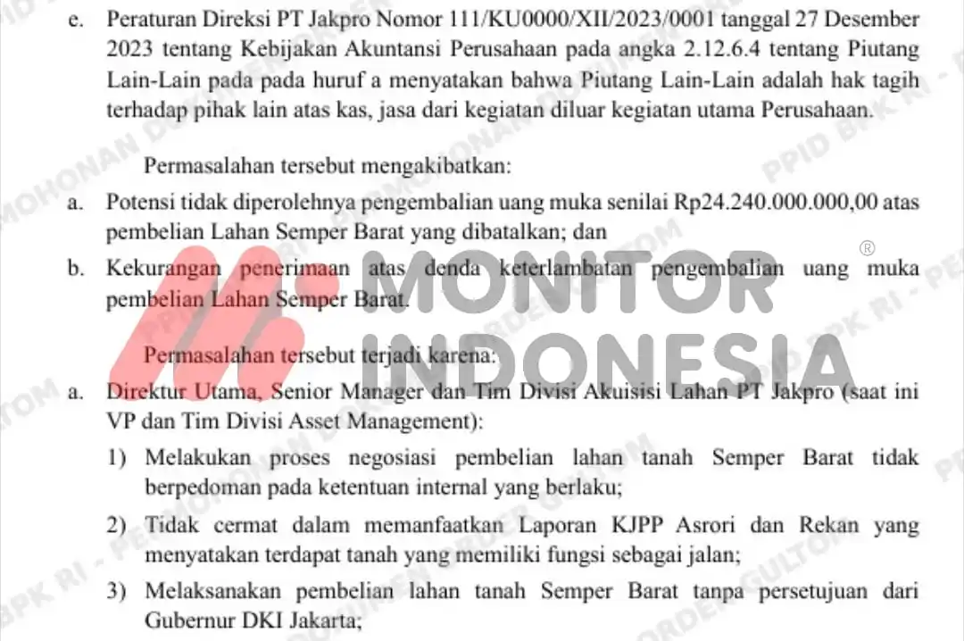 LHP Nomor 11A/LHP/XVIII.JKT/6/2024 tertanggal 5 Juni 2024 (Foto: Dok MI)