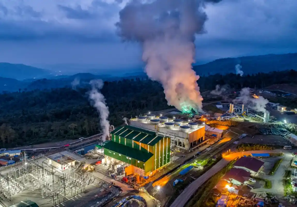 PLTP Muara Laboh di Solok Selatan (Foto: Dok Supreme Energy)