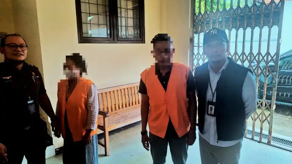 Tersangka penipuan CPMI di Bali (Dok.MI)