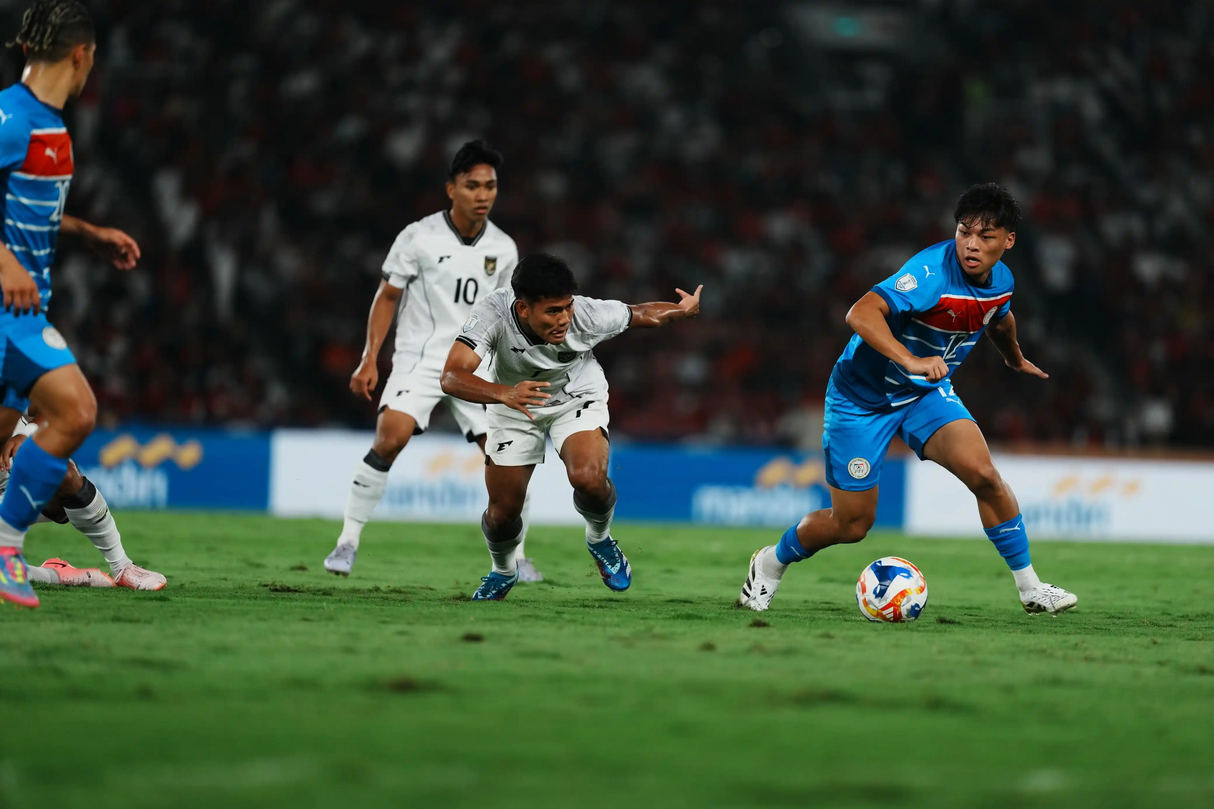 Timnas U-23 berhasil meraih kemenangan 1-0 atas Filipina U-23 di Stadion Utama Gelora Bung Karno, Jumat (18/7/2025). [Foto: Doc. Mandiri]