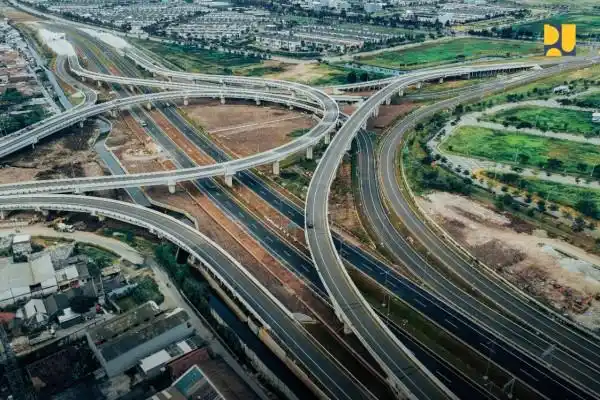 Jalan Tol Kamal–Teluk Naga–Rajeg. (Foto: Dok/MI/PU)