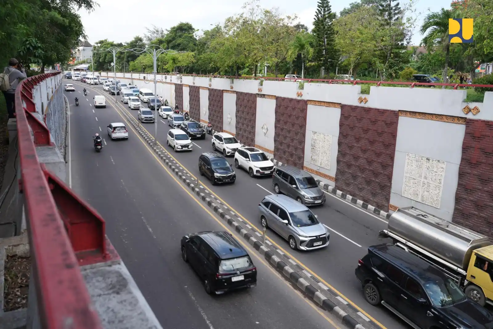 Underpass Simpang Dewa Ruci di Badung, Bali. (Foto: Dok PU)