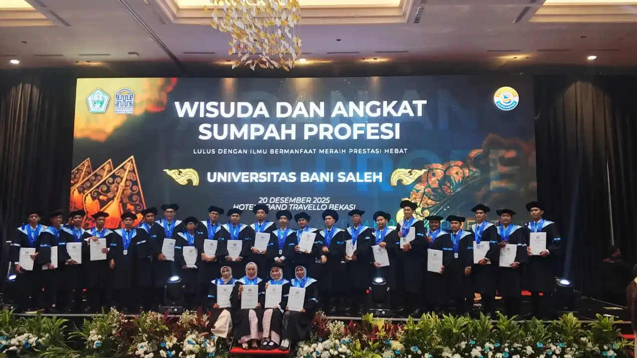 Universitas Bani Saleh meluluskan 319 wisudawan dan wisudawati (Foto: Dok/MI/Istimewa)