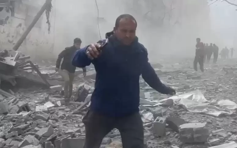 Suasana perang Israel-Hamas (Foto: Istimewa)