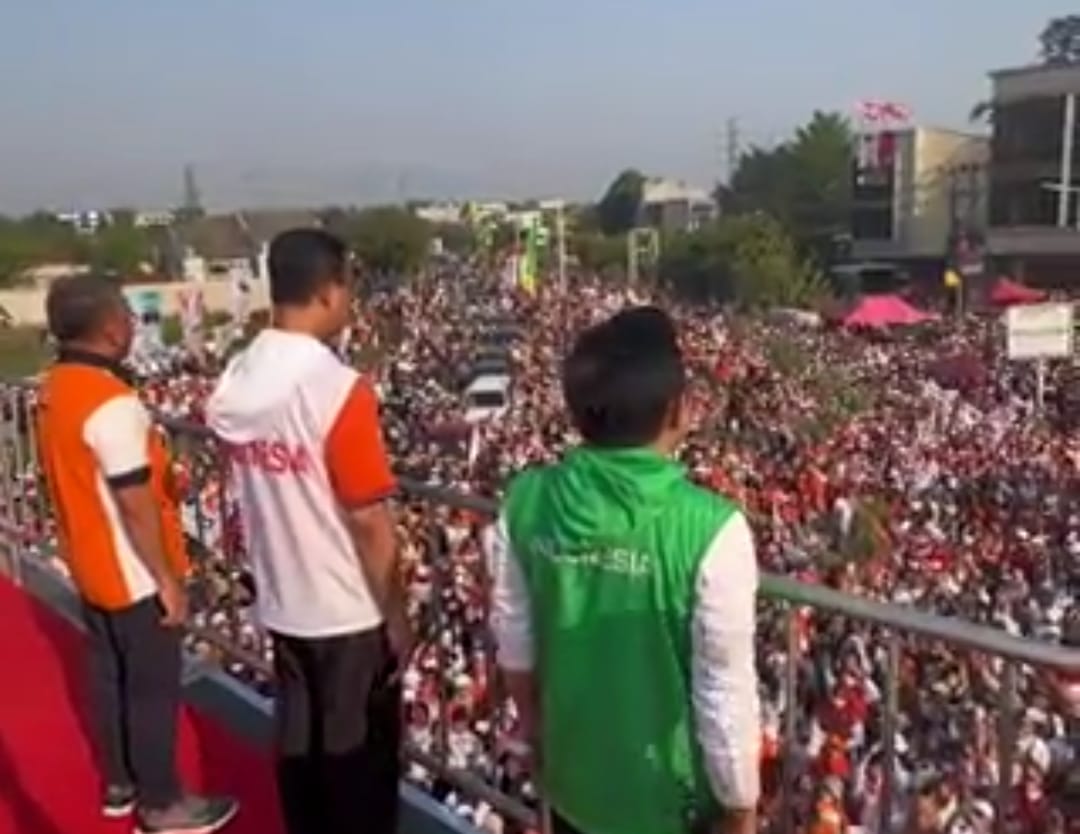 Anies Baswedan dan Muhaimin Iskandar di Depok. (Foto: Ist)