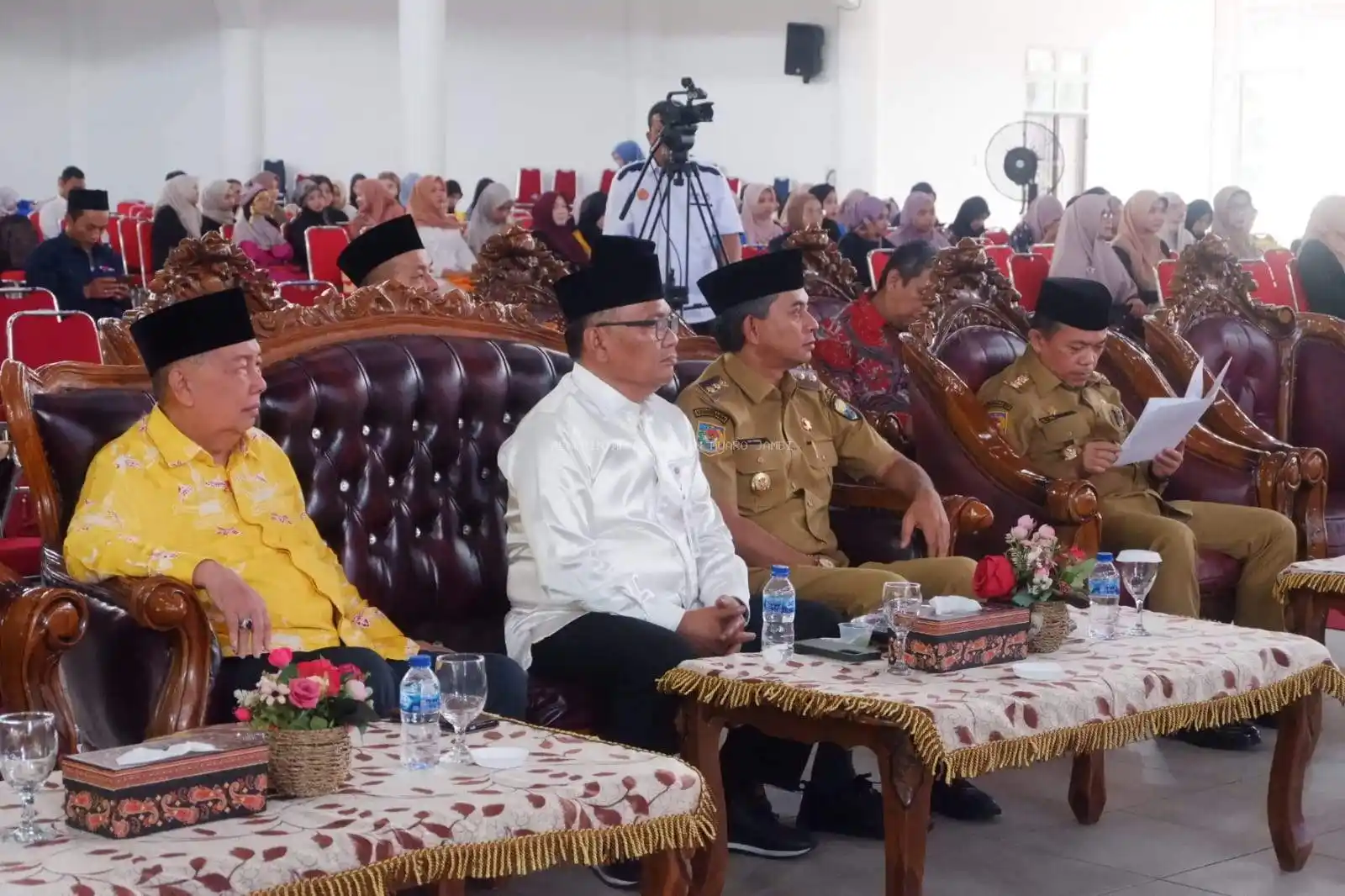 Wakil Bupati Muaro Jambi Junaidi H. Mahir menghadiri pembukaan Musabaqah Tilawatil Quran (MTQ) mahasiswa tingkat nasional dan internasional Tahun 2025 (Foto: Dok/MI)