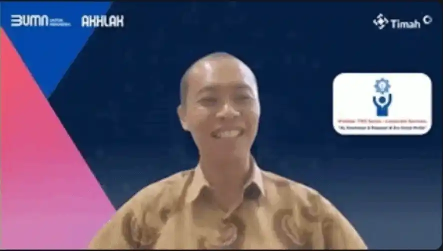 PT Timah Gelar Webinar AI Tingkatkan Literasi Digital Karyawan [Foto: Doc. PT Timah]