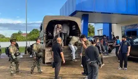 WNA asal China Diamankan Setelah Menyerang TNI di Tambang Kalimantan Barat (Foto: Istimewa)