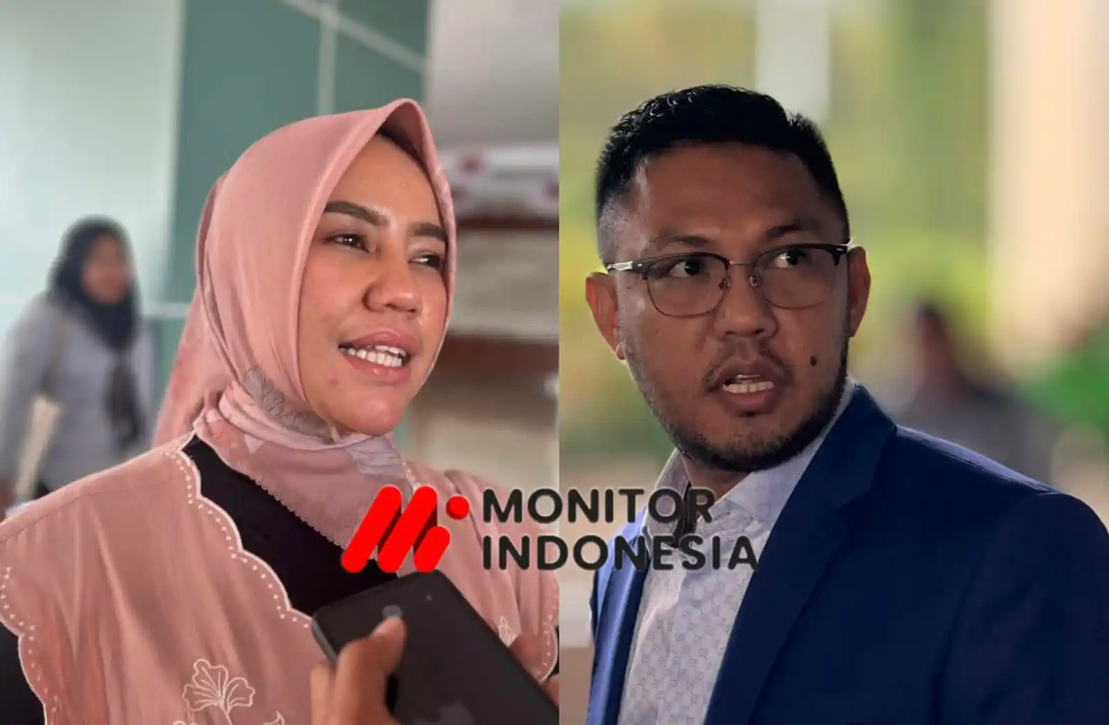 Ketua Komisi II DPRD Malut, Agriati Yulin Mus (kanan), Aksandri Kitong (kiri) (Foto: Dok MI)