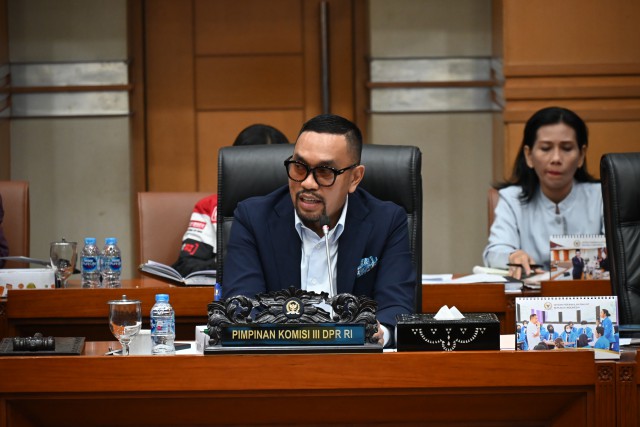 Wakil Ketua Komisi III DPR RI, Ahmad Sahroni. (Foto: Dok.DPR RI)